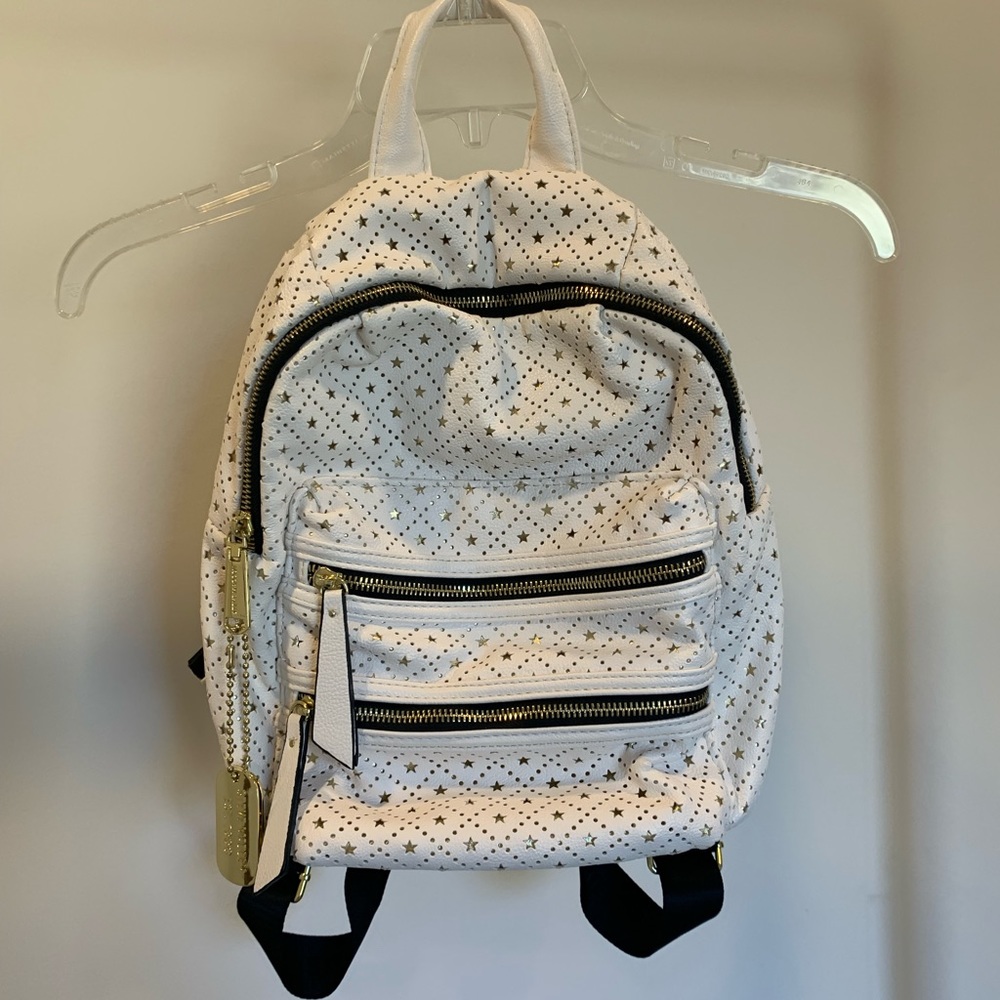 STEVE MADDEN LEATHER STAR MINI BACKPACK